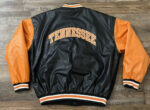 Vintage-University-Of-Tennessee-Volunteers-Leather-Varsity-Jacket