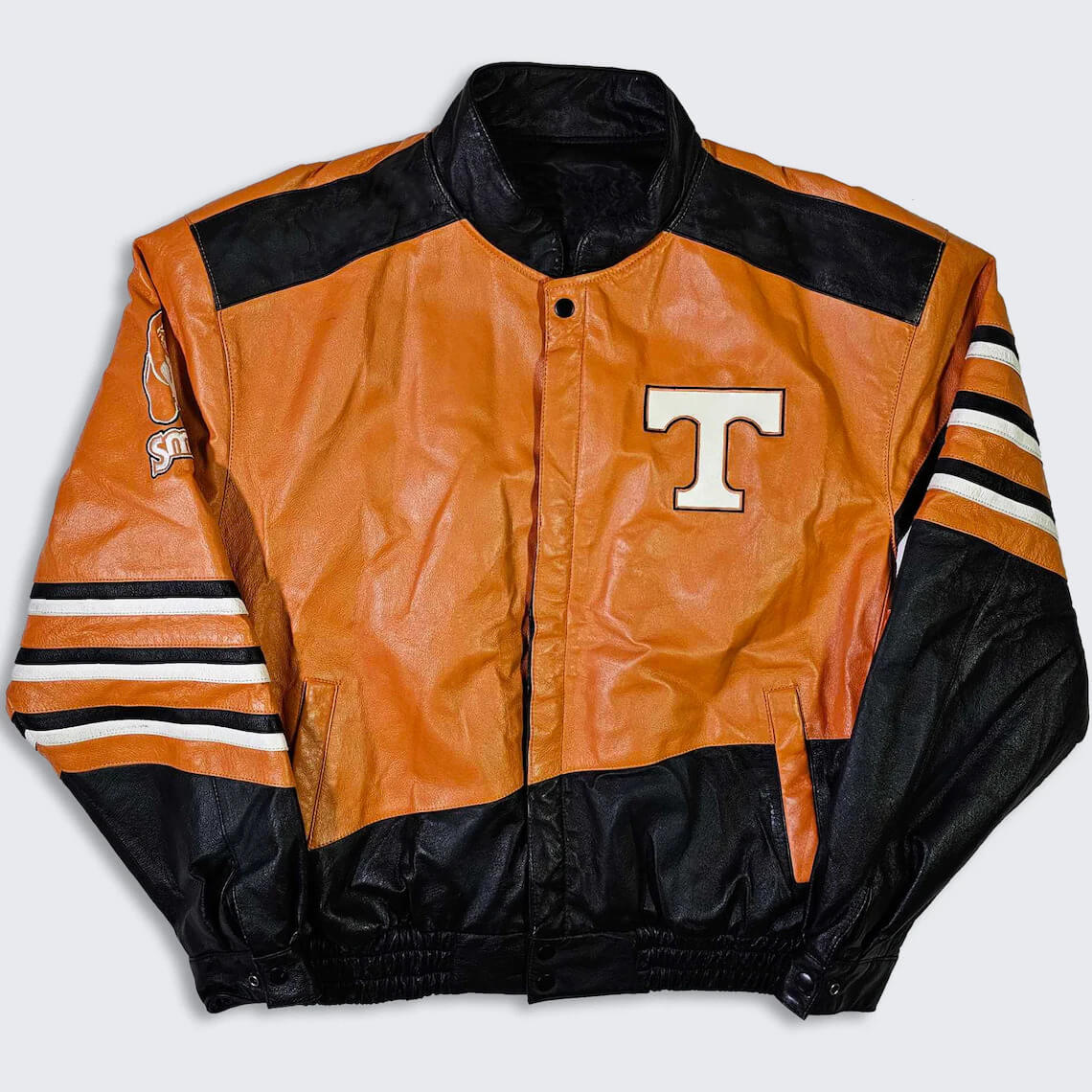 Vtg-Tennessee-Volunteers-Smokey-The-Dog-Leather-Jacket-1 Vtg-Tennessee-Volunteers-Smokey-The-Dog-Leather-Jacket