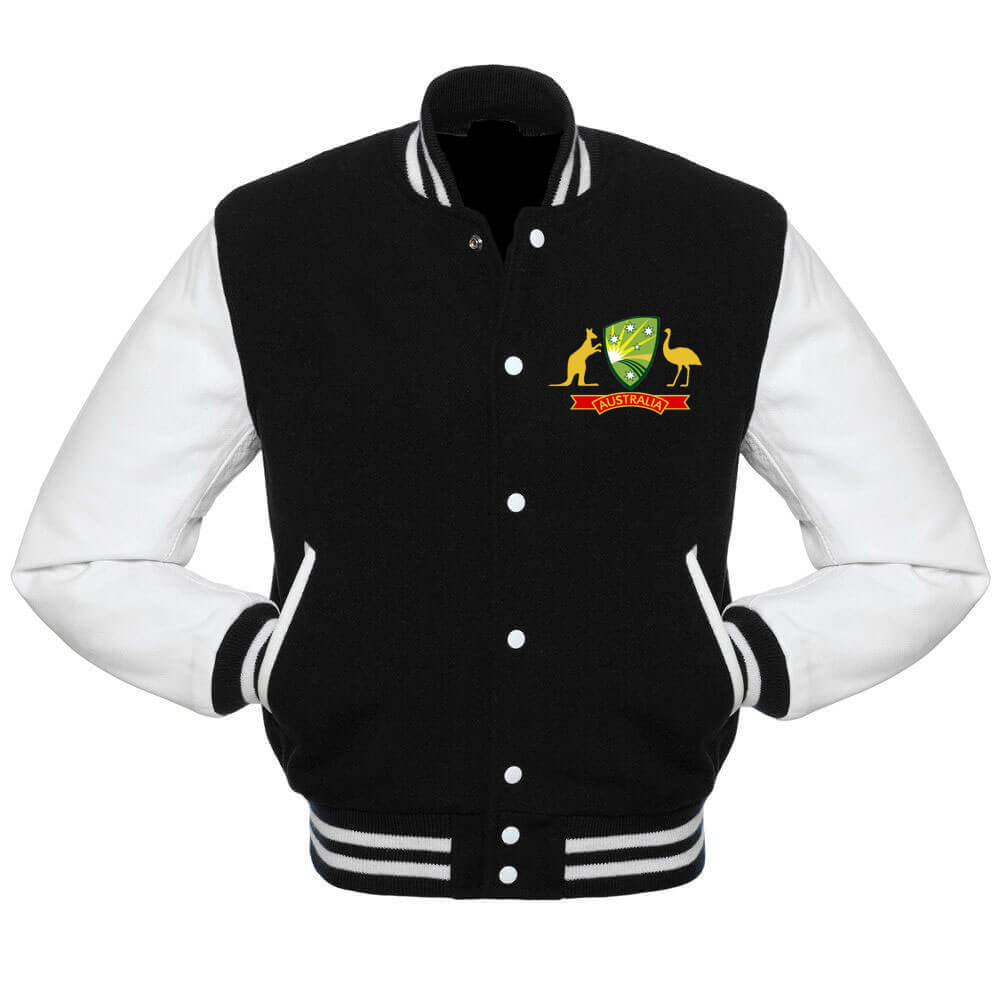 Australia-Cricket-Team-Black-And-White-Varsity-Jacket-1 Australia-Cricket-Team-Black-And-White-Varsity-Jacket