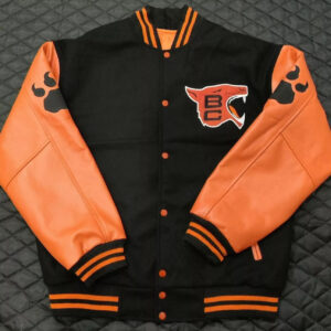 Black-Orange-CFL-Team-BC-Lions-Varsity-Jacket
