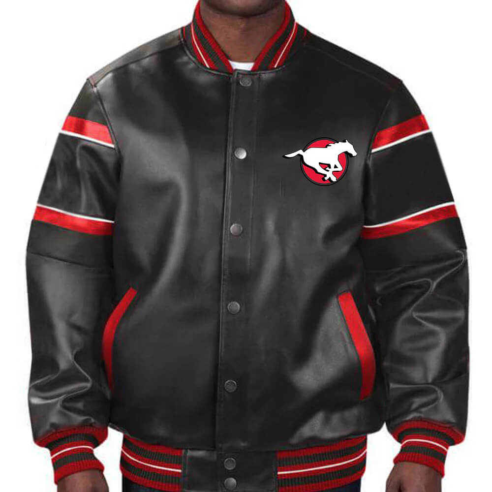 CFL-Calgary-Stampeders-Multicolor-Leather-Jacket-1 CFL-Calgary-Stampeders-Multicolor-Leather-Jacket