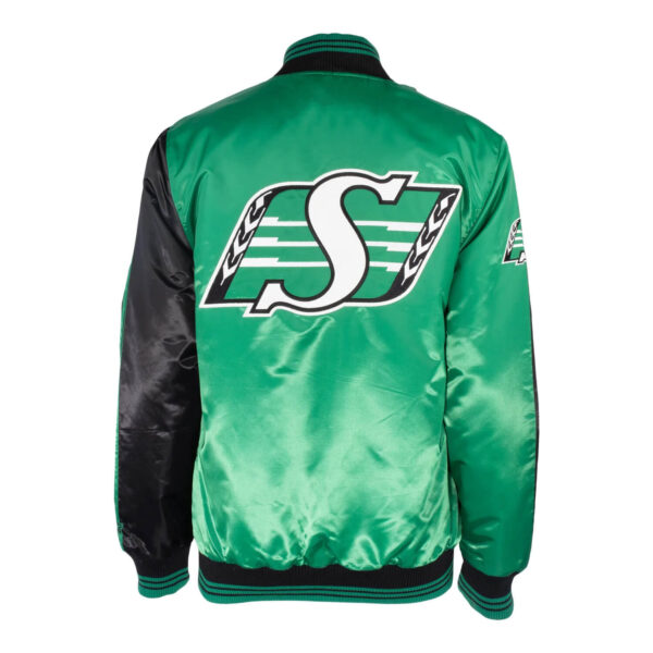 CFL-Saskatchewan-Roughriders-Box-Twill-Satin-Jacket