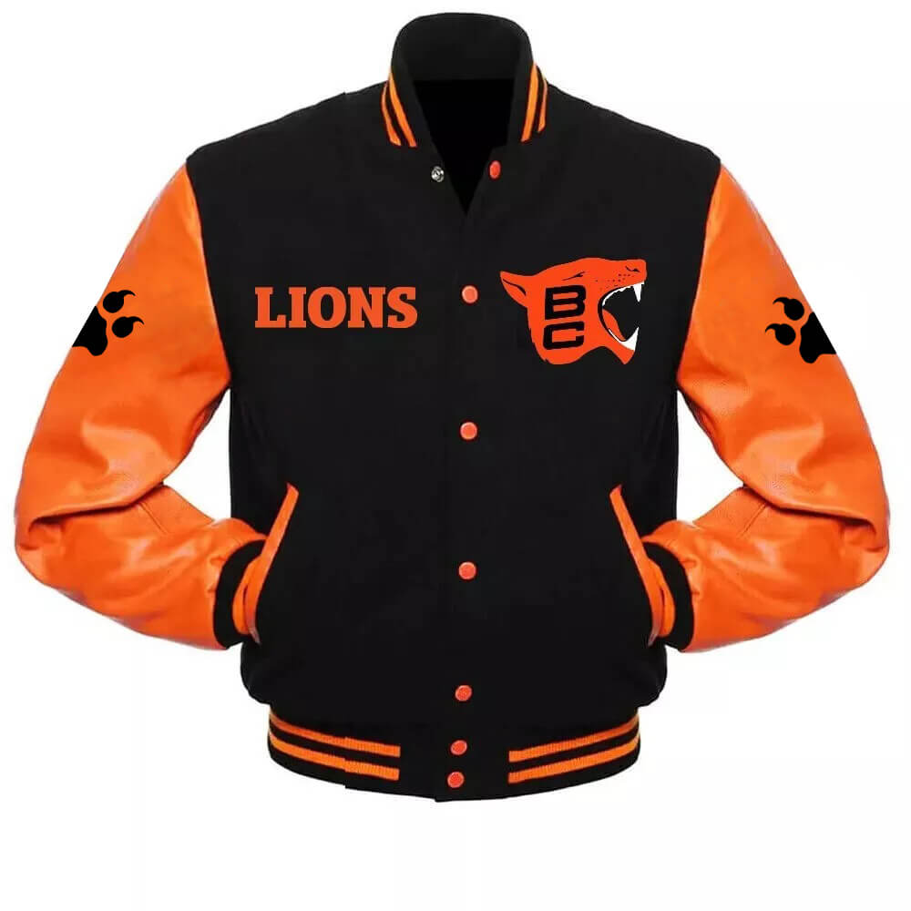 CFL-Team-BC-Lions-Black-And-Orange-Varsity-Jacket-1 CFL-Team-BC-Lions-Black-And-Orange-Varsity-Jacket