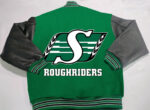 CFL-Team-Saskatchewan-Roughriders-Tricolor-Varsity-Jacket