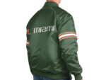 Miami Hurricanes Green 2023 Satin Jacket