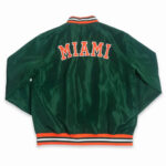 Miami Hurricanes Retro Sebastian Green Jacket