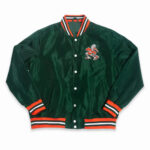 Miami Hurricanes Retro Sebastian Green Jacket