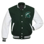 Michigan-State-Spartans-Green-And-White-Varsity-Jacket