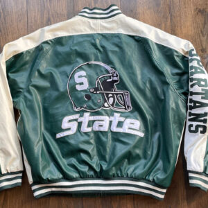 University-Of-Michigan-State-Spartans-Leather-Jacket