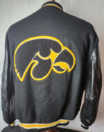 Vintage-80s-Delong-Iowa-Hawkeyes-Black-Varsity-Jacket