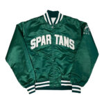 Vintage-Green-Michigan-State-Spartans-Satin-Jacket