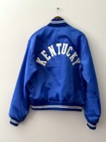 Vintage Kentucky Wildcats NCAA Blue Satin Jacket