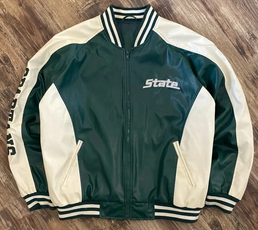 Vintage-Michigan-State-Spartans-Leather-Varsity-Jacket-1 Vintage-Michigan-State-Spartans-Leather-Varsity-Jacket