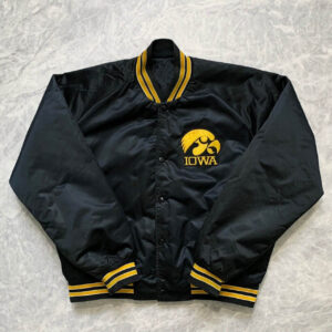 Vtg-Iowa-Hawkeyes-Spellout-Satin-Bomber-Jacket