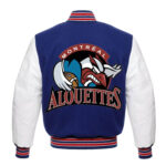CFL-Montreal-Alouettes-Blue-And-White-Varsity-Jacket