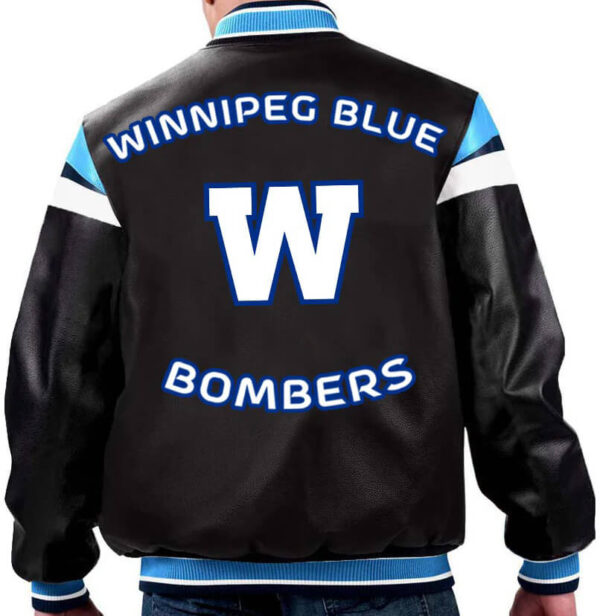 CFL-Winnipeg-Blue-Bombers-Leather-Varsity-Jacket