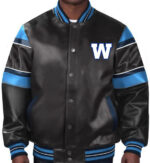 CFL-Winnipeg-Blue-Bombers-Multicolor-Leather-Jacket