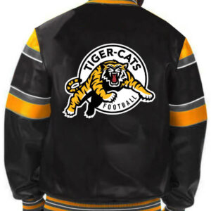 Hamilton-Tiger-Cats-Multicolor-Leather-Jacket