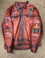 Las-Vegas-Rodeo-Mirage-Brown-Leather-Jacket