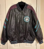 NHL Anaheim Mighty Ducks Wild Wing Leather Jacket