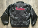 Vintage-Cleveland-Guardians-MLB-Black-Leather-Jacket