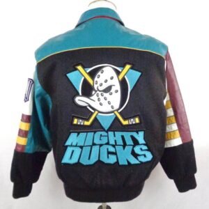 Vintage NHL Multi Mighty Ducks Bomber Jacket