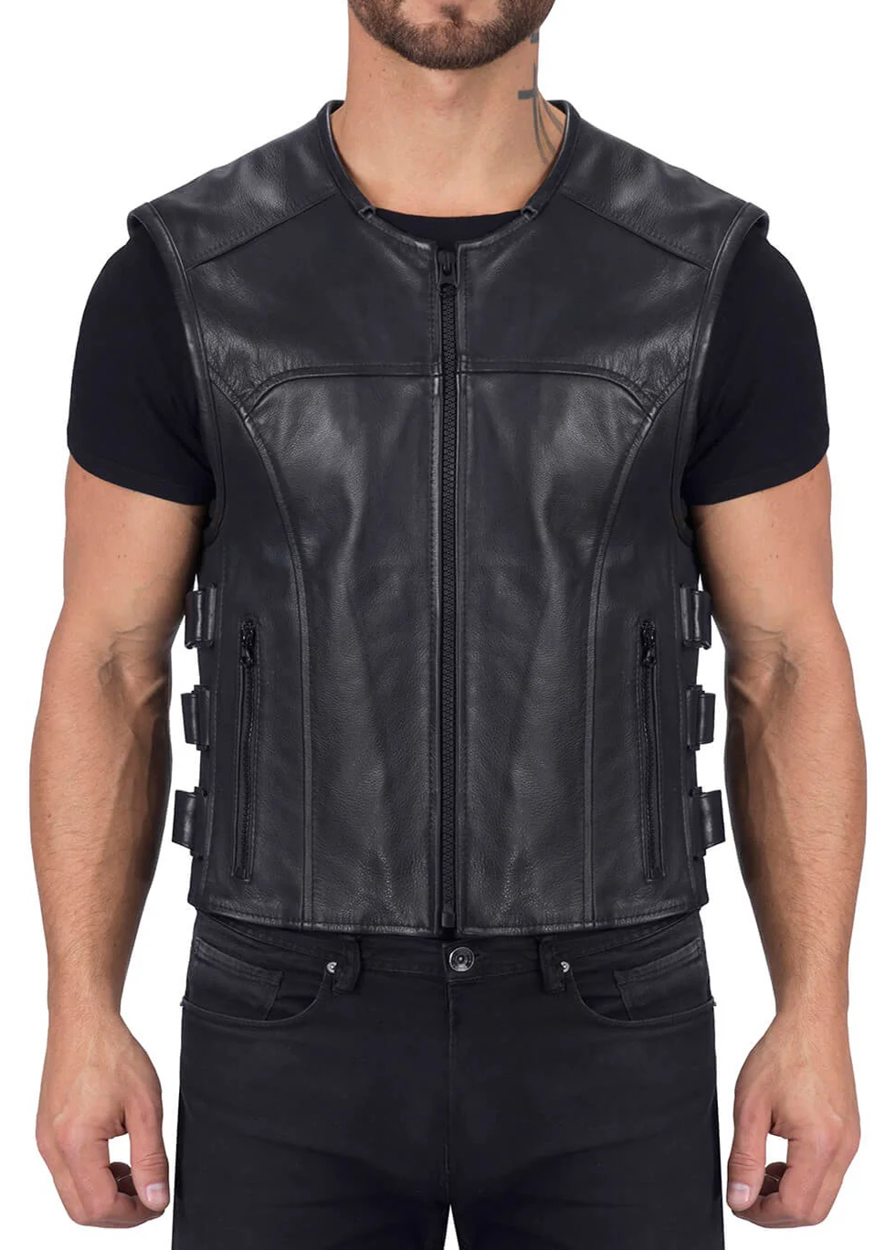 Custom-Leather-Vest