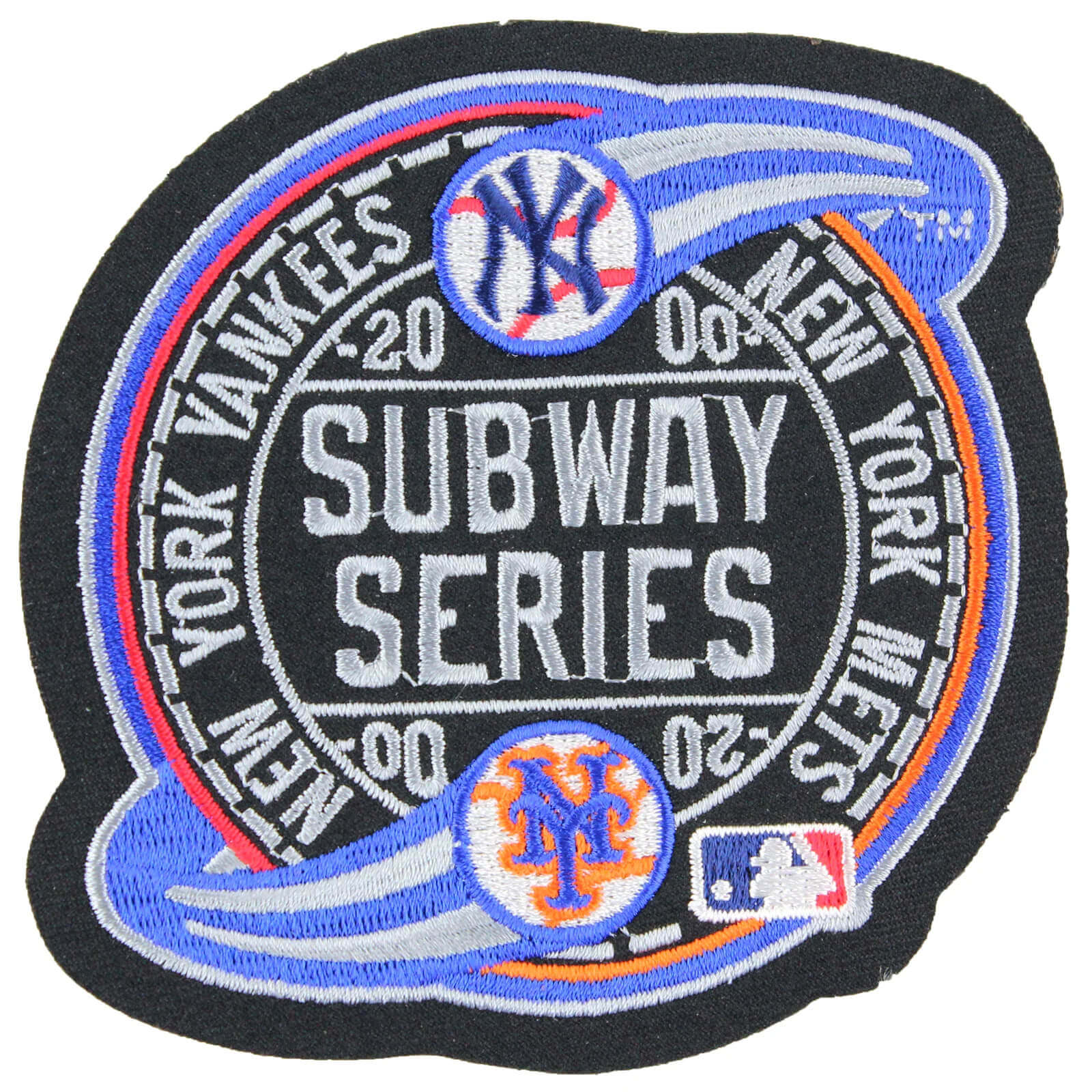 2000 Subway MLB World Series Championship Logo Patch (1) 2000 Subway MLB World Series Championship Logo Patch