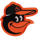 Baltimore Orioles Cartoon Bird Hat Patch