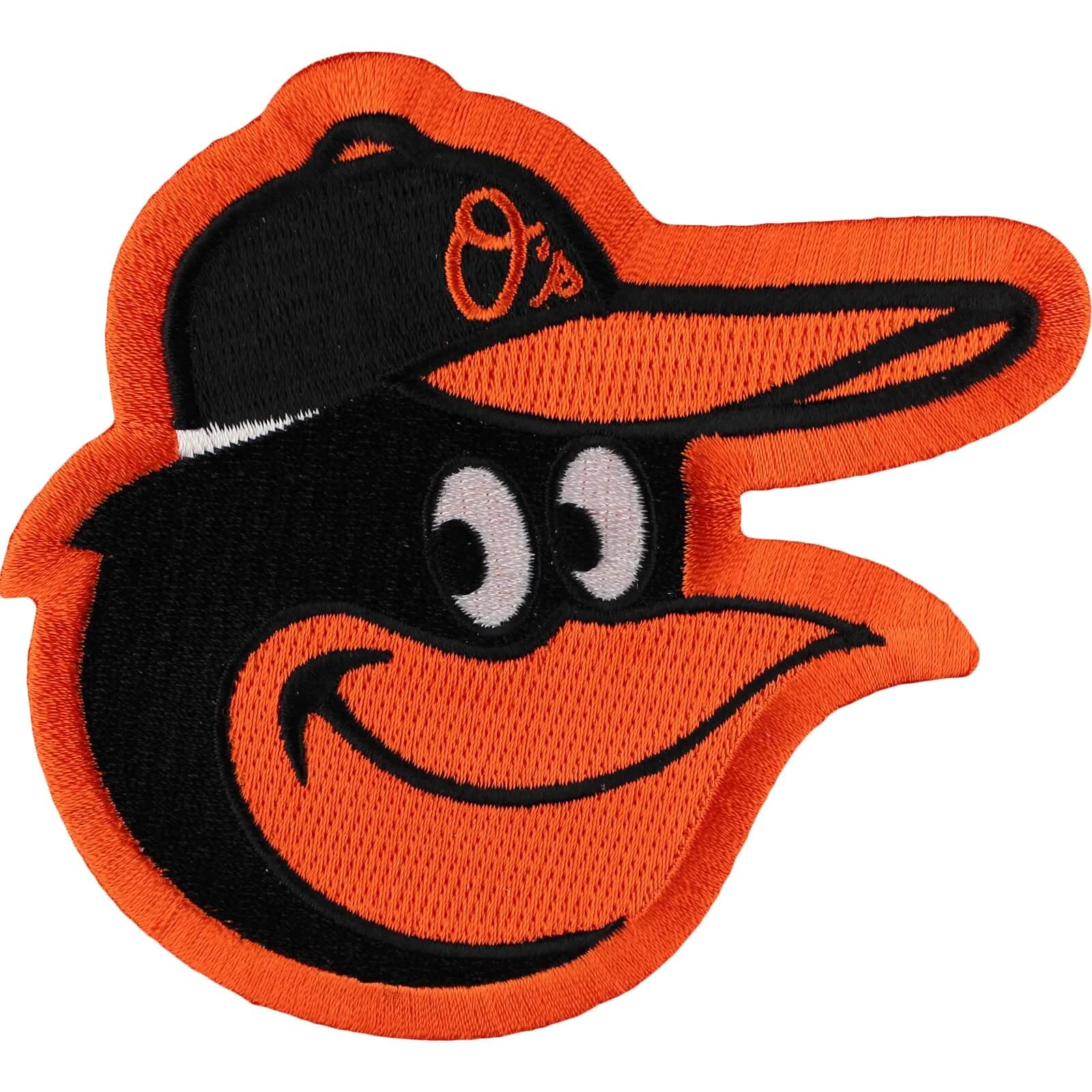 Baltimore Orioles Cartoon Bird Hat Patch (2) Baltimore Orioles Cartoon Bird Hat Patch