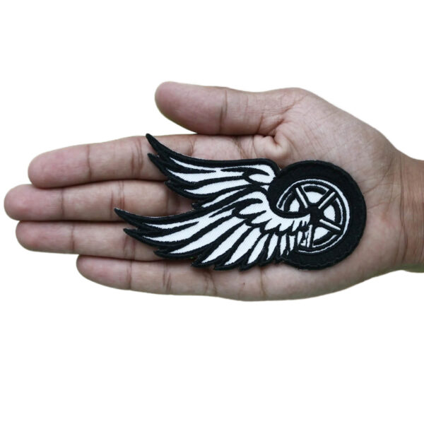 Bike Wheel Wings Patch