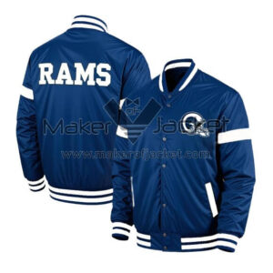 LA-Rams-Blue-And-White-Satin-Jacket
