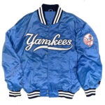 New York Yankees Blue Satin Jacket