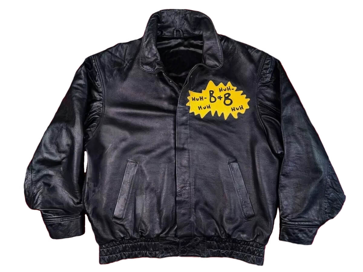 Vintage-MTV-Animation-Crew-Black-Leather-Jacket-1 Vintage-MTV-Animation-Crew-Black-Leather-Jacket