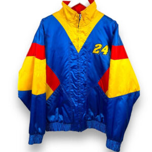 Vintage-Nascar-Gordon-Dupont-24-Racing-Satin-Jacket-