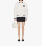 Givenchy 4G Logo White Wool Jacket