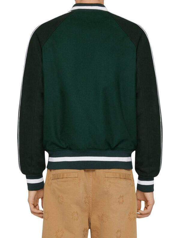 Givenchy Green College Wool Jacket