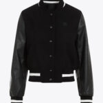 Givenchy Logo Black Varsity Jacket
