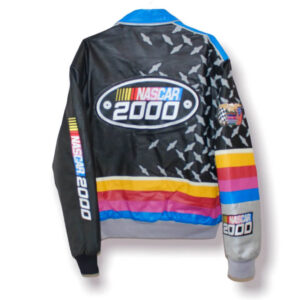 NASCAR-2000-Jeff-Hamilton-Multicolor-Leather-Jacket