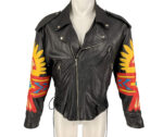 Vintage-Micheal-Hoban-North-Beach-Black-Leather-Jacket