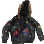 Vtg-Spider-Man-Black-Leather-Jacket