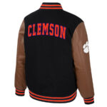 NCAA-Team-Clemson-Tigers-Black-Full-Snap-Varsity-Jacket
