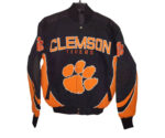NCAA-Team-Clemson-Tigers-Full-Snap-Bomber-Jacket