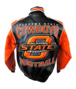 NCAA Team Oklahoma State Cowboys Leather Jacket