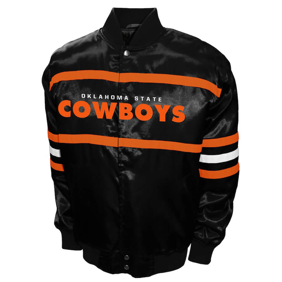 POWER SATIN JACKET - OKLAHOMA - M
