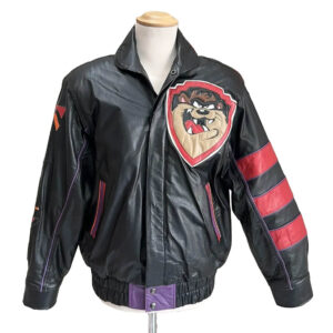 Vintage-Jeff-Hamilton-Tazmanian-Devil-Leather-Jacket