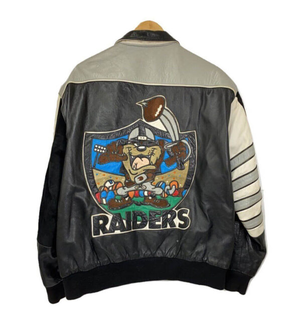 Vintage-TAZ-Las-Vegas-Raiders-Leather-Jacket