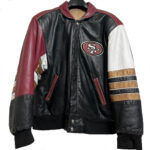 Vtg-Jeff-Hamilton-San-Francisco-49ers-Leather-Jacket