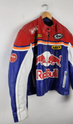 Blue-Red-Bull-Motorcycle-Racing-Leather-Jacket