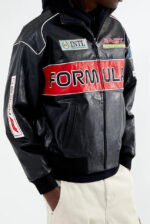 Formula 1 Pole Position Racing Leather Jacket